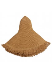 Light Camel accessories,Plain Color accessories,Light Camel Color Acrylic Detail Hat