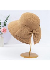 casquette à visière en polyester couleur camel clair