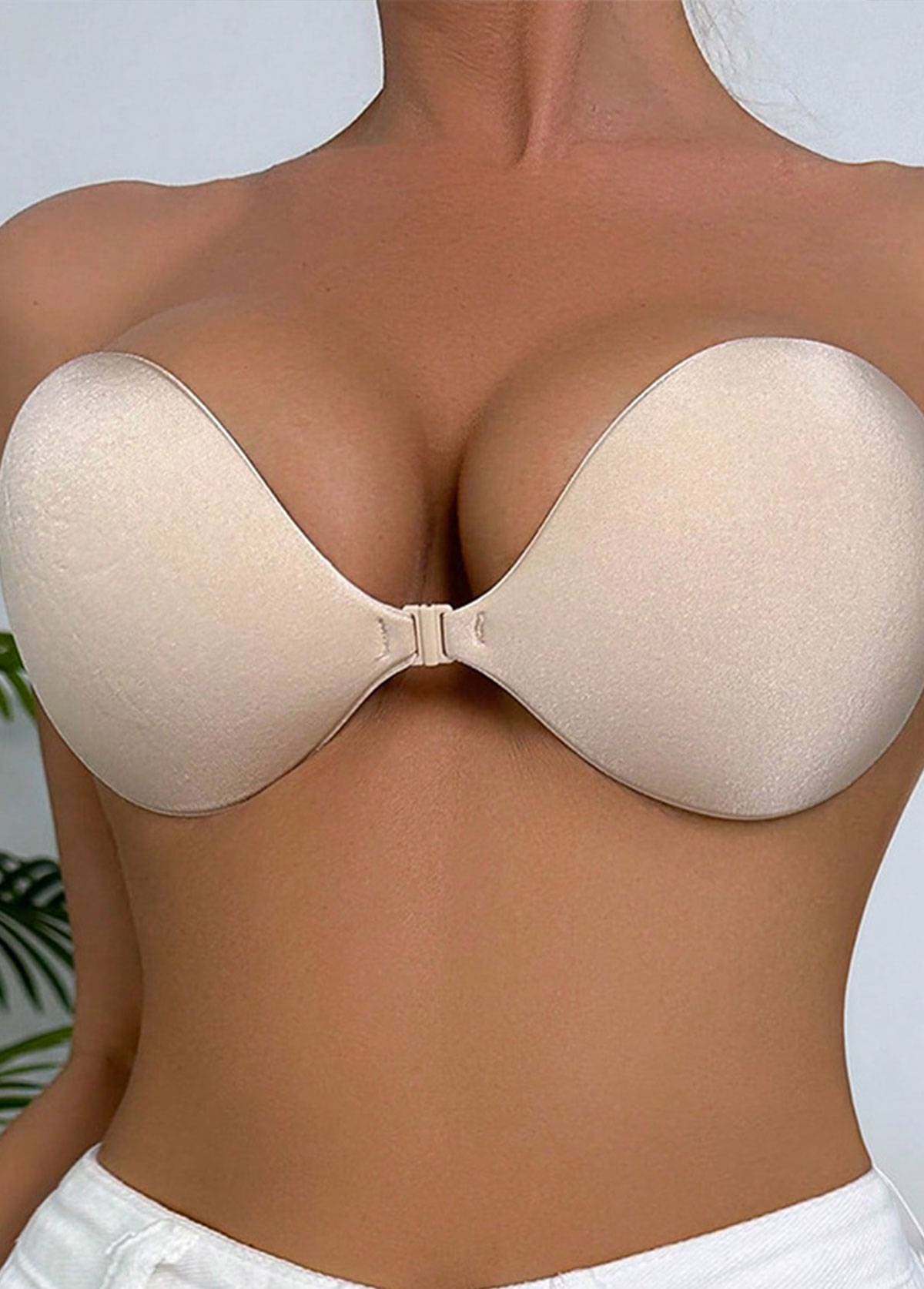 Skin Color intimates,Plain Color intimates,Skin Color Push-up Nubra Pack Set