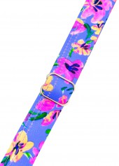 Purple swimwear,Ditsy Floral swimwear,ROTITA Smocked Purple Ditsy Floral Print High Waisted Tankini Set