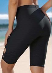 Multi Color swimwear,Plain Color swimwear,ROTITA Multi Color High Waisted Swim Shorts