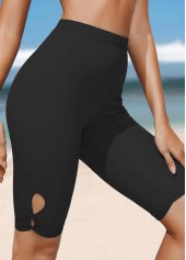 Multi Color swimwear,Plain Color swimwear,ROTITA Multi Color High Waisted Swim Shorts