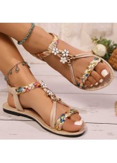 Raw white shoes,Tribal shoes,Tribal Print Raw White Falt Round Toe