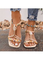 Beige shoes,Tribal shoes,Tribal Print Beige Falt Peep Toe