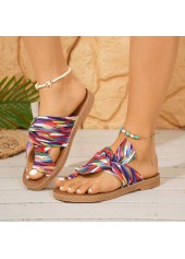 Multi Color shoes,Graphic shoes,Graffiti Print Multi Color Falt Toe Post