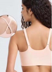 Skin Color intimates,Plain Color intimates,Skin Color Push-up V Neck Bra
