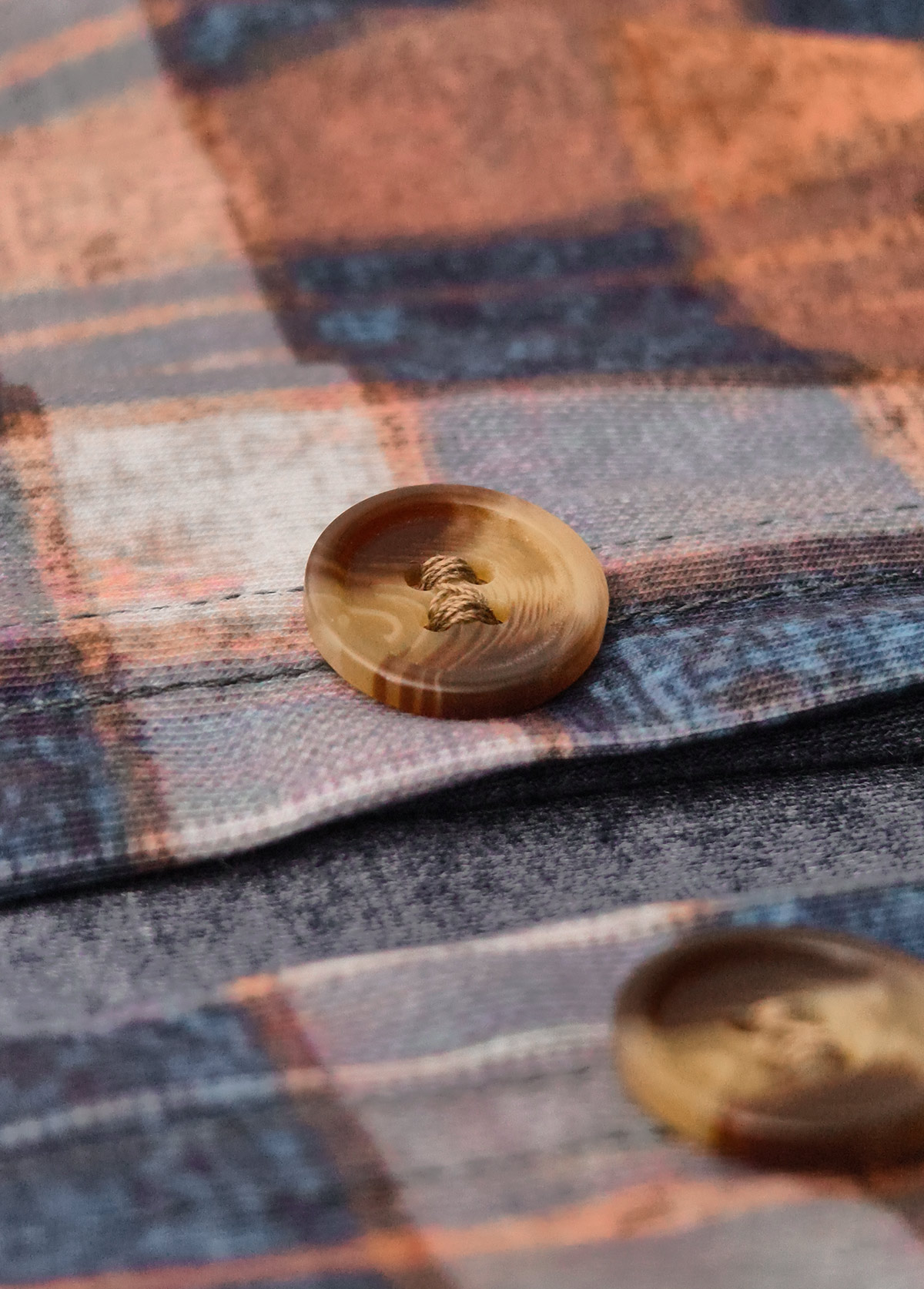 Navy tops,Plaid tops,Striped tops,Geometric tops,ROTITA Fake 2in1 Plaid Navy Short Sleeve Shirt