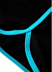 Cyan plus size,Geometric plus size,ROTITA Plus Size Patchwork Geometric Print Mint Green Tankini Set