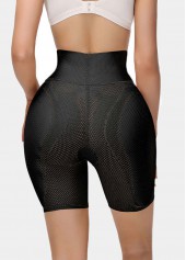 Black intimates,Black Color Stretch High Waisted Panties