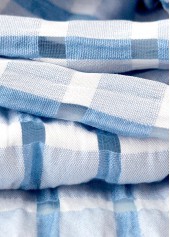 Light Blue dresses,Plain Color dresses,Everyday dresses,Casual dresses,ROTITA Light Blue Short A Line V Neck Sleeveless Dress