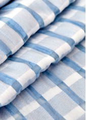 Light Blue dresses,Plain Color dresses,Everyday dresses,Casual dresses,ROTITA Light Blue Short A Line V Neck Sleeveless Dress