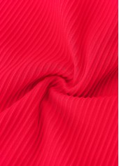 Red swimwear,Tribal swimwear,ROTITA Red Tribal Print Mid Waisted Tankini Set