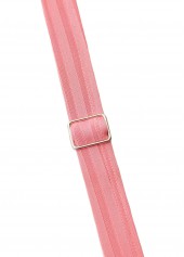 Peach Red swimwear,Plants swimwear,ROTITA Dusty Pink Tropical Plants Print Mid Waisted Tankini Set