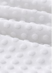 White swimwear,Plain Color swimwear,ROTITA White Low Waisted Tie Bikini Set