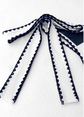 Black swimwear,White swimwear,Striped swimwear,Geometric swimwear,ROTITA Black Striped High Elasticity One Piece Swimwear