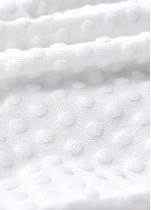 White swimwear,Plain Color swimwear,ROTITA White High Waisted V-Neck Tankini Set