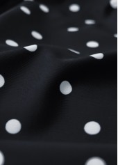 Pink swimwear,Dot swimwear,ROTITA Pink Polka Dot Mid Waisted Tankini Set