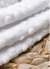 White swimwear,Plain Color swimwear,ROTITA White Ruched Detail One Piece Swimwear