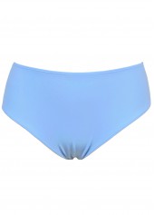 Blue swimwear,Floral swimwear,Plants swimwear,ROTITA Blue Floral Print Mid Waisted Tankini Set