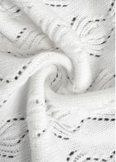 White tops,Plain Color tops,White Light Cardigan