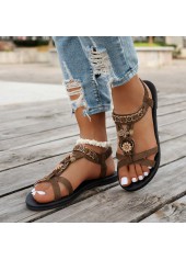 Dark Coffee shoes,Contrast Color shoes,Dark Coffee Color Falt Peep Toe