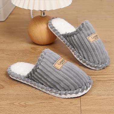 Light Grey shoes,Letter shoes,Letter Print Light Grey Falt Round Toe Slippers