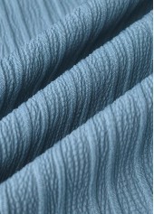 Dusty Blue dresses,Floral dresses,Plants dresses,Everyday dresses,Casual dresses,ROTITA Fake 2in1 Floral Print Dusty Blue A Line Dress