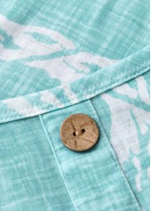 Mint Green dresses,Animal Print dresses,Everyday dresses,Casual dresses,ROTITA Tummy Coverage Marine Life Print Mint Green Strappy Dress