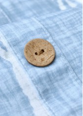 Light Blue dresses,Animal Print dresses,Everyday dresses,Casual dresses,ROTITA Circular Ring Tropical Plants Print Light Blue Strappy Dress