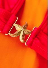 Multi Color swimwear,Ombre swimwear,ROTITA Multi Color Ombre One Piece Swimwear and Bra