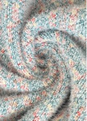 Multi Color tops,Contrast Color tops,Tummy Coverage Multi Color Long Sleeve Cardigan