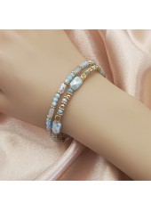 Sage Green jewelry,Light Green jewelry,Geometric jewelry,Sage Green Acrylic Beaded Bracelet Set