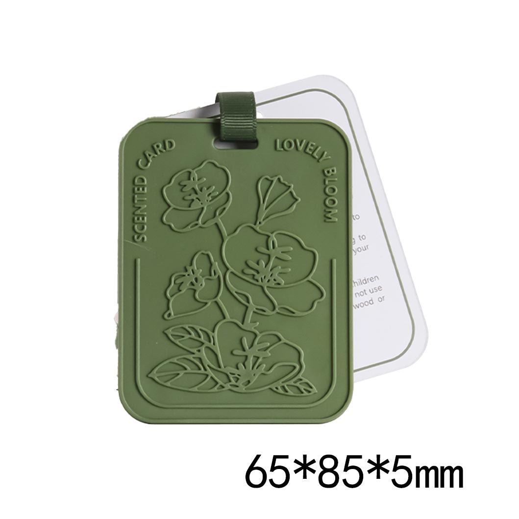 Green home,ROTITA Green 3D Floral Air Freshener Pad