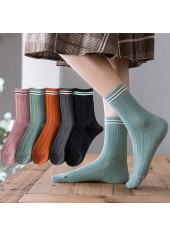 Multi Color accessories,Plain Color accessories,Multi Color Over The Calf Socks