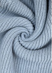 Pink tops,Contrast Color tops,Pink Round Neck Long Sleeve Sweater