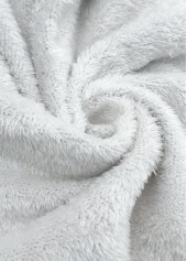 Dark Camel tops,Plain Color tops,Tummy Coverage Dark Camel Hooded Long Sleeve Coat