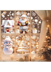 White accessories,Christmas accessories,Christmas White Sticker Glass Detail Stickers