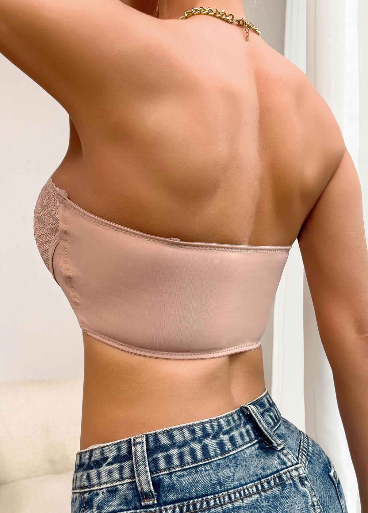 Dusty Pink intimates,Other intimates,Dusty Pink Push Up Bandeau Bra