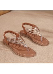 Dark Coffee shoes,Plain Color shoes,Dark Coffee Color Toe Post Falt