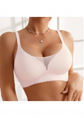 hellrosa Dreiviertel-Cup-BH