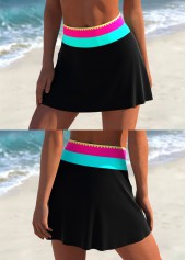 Multi Color swimwear,Plain Color swimwear,ROTITA Multi Color Mid Waisted Bikini Set