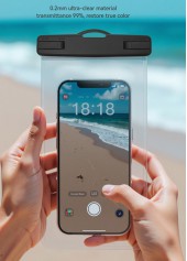 Black accessories,Plain Color accessories,Black Plastic Water Proof Phone Case