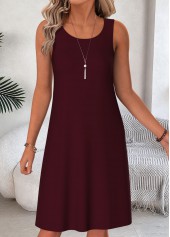 Wine Red dresses,Paisley dresses,Everyday dresses,Casual dresses,ROTITA Wine Red Paisley Print Two-piece Dress and Cardigan