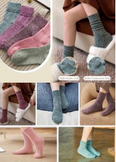 Multi Color accessories,Plain Color accessories,Multi Color Low Cut Cotton Blend Socks