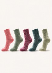 Multi Color accessories,Plain Color accessories,Multi Color Low Cut Cotton Blend Socks