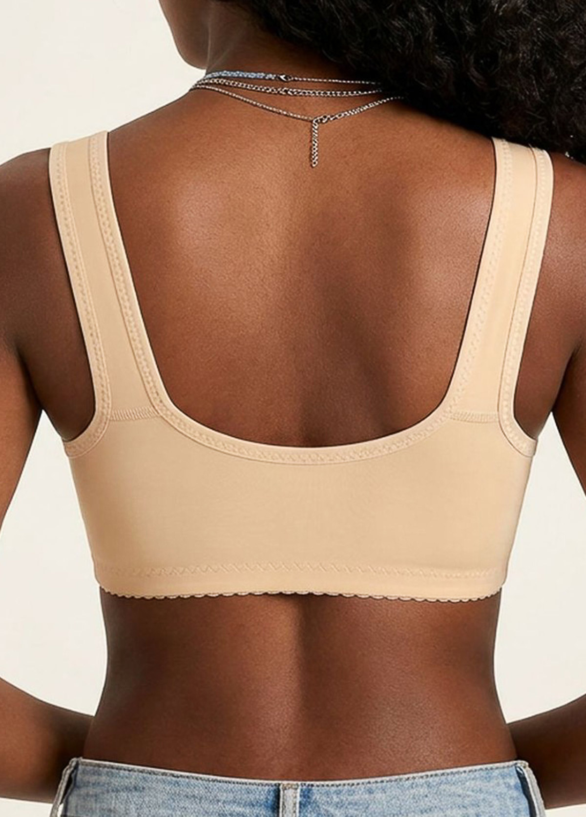 Champagne intimates,Champagne Color Push-up V Neck Design Bra