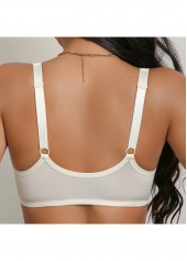 Light Yellow intimates,Light Yellow V Neck Detail Bra