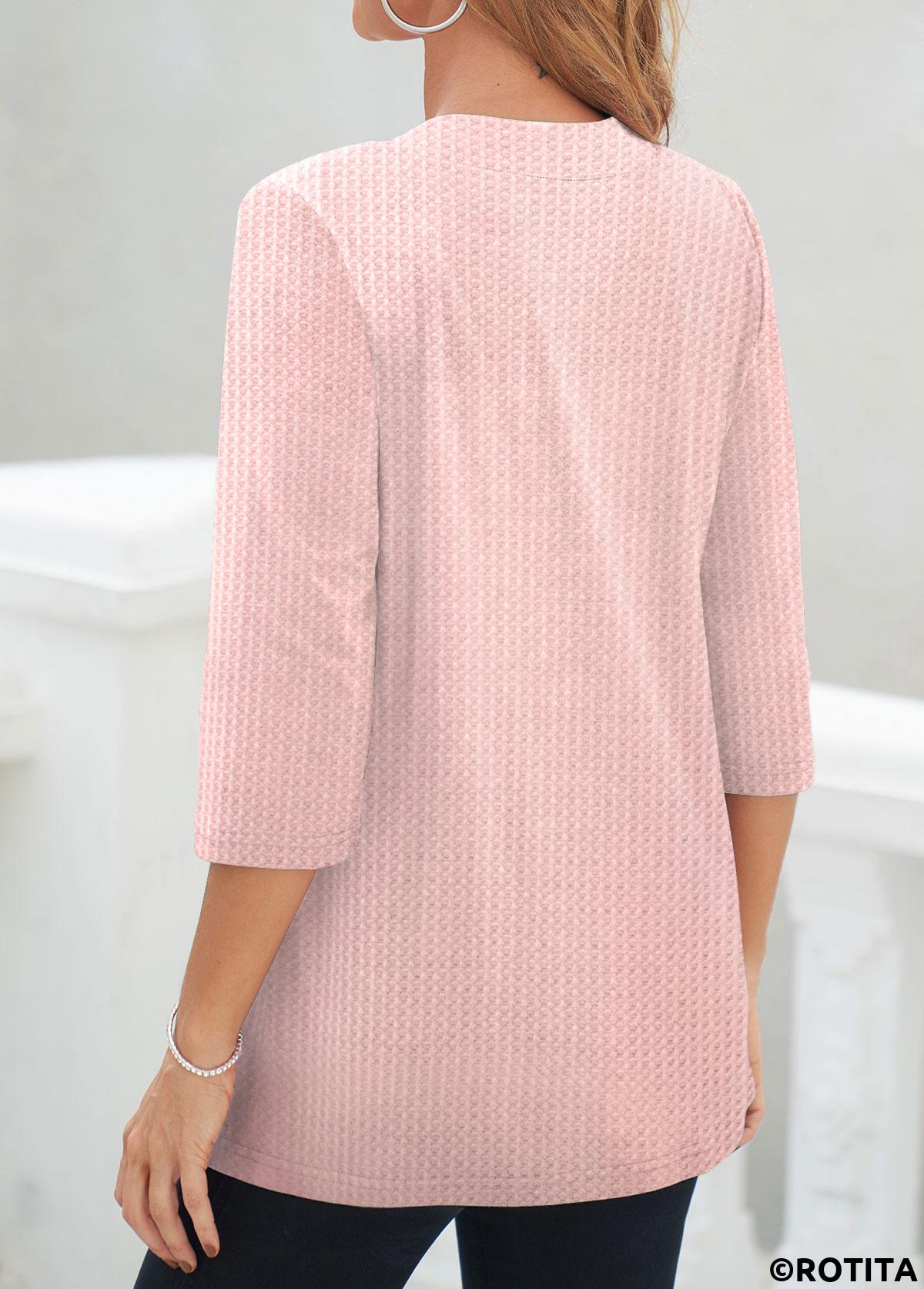 Pink tops,Plaid tops,Striped tops,Geometric tops,ROTITA Fake 2in1 Plaid Pink Cardigan  and Tank Top