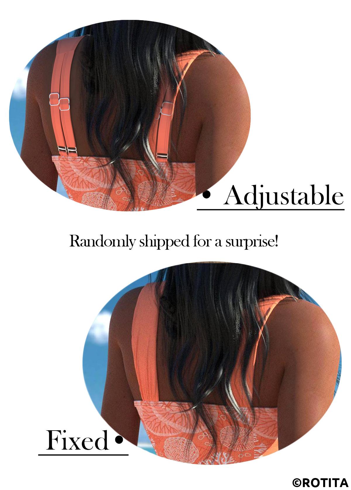 Orange swimwear,Animal Print swimwear,ROTITA Surplice Orange Marine Life Print Swimdress and Shorts