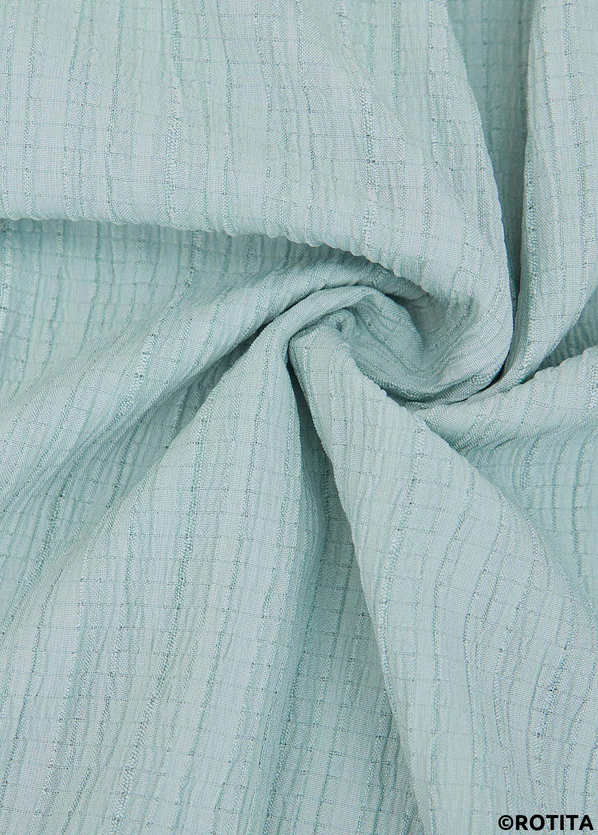 Mint Green tops,Plain Color tops,ROTITA Patchwork Mint Green Split Neck Short Sleeve Blouse
